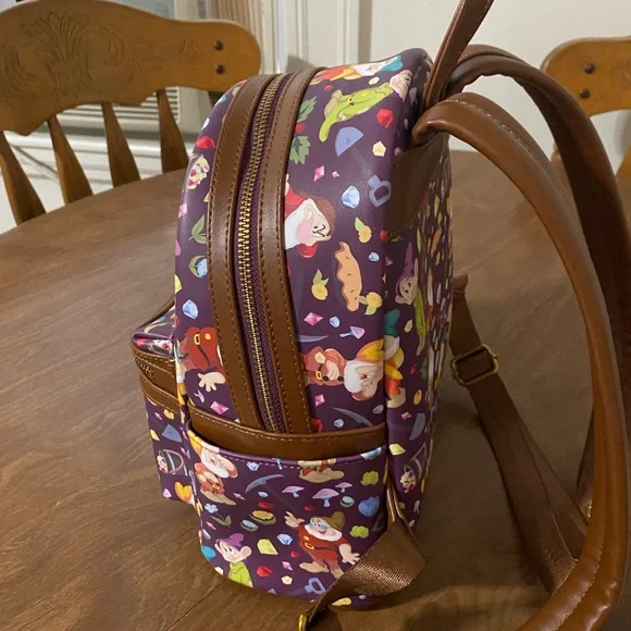 Loungefly seven dwarfs mini backpack set